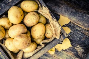 Raw Organic Potatoes