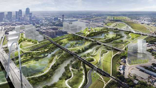 Massive urban park coming to Dallas (Courtesy of Michael Van Valkenburgh Associates)