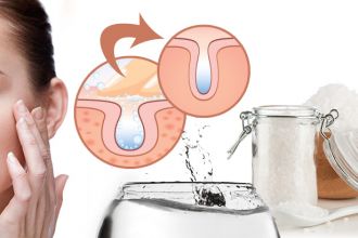 Benefits of salt water on skin
