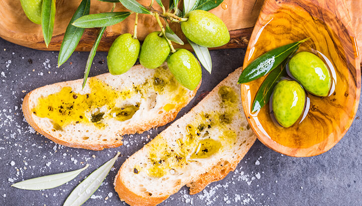 Olive oil is a key part of the Mediterranean diet.