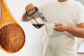 Add cinnamon to coffee every morning