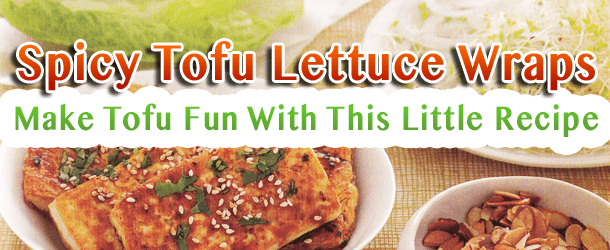 Spicy Tofu Lettuce Wraps: Make Tofu Fun With This Little Recipe