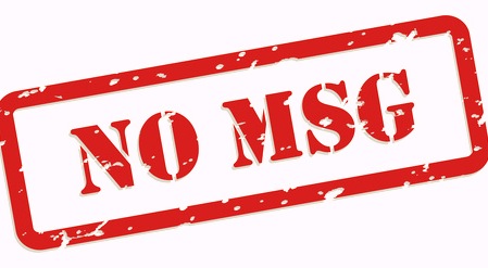 No MSG