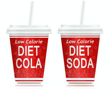Diet drinks.