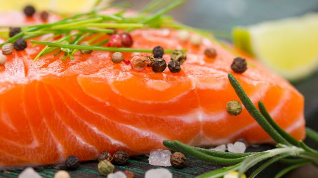 Fresh salmon