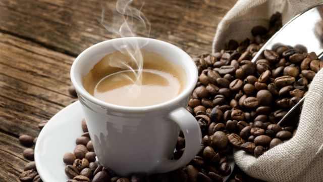 hot coffee