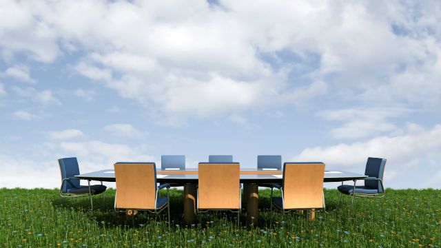 Outdoor conference