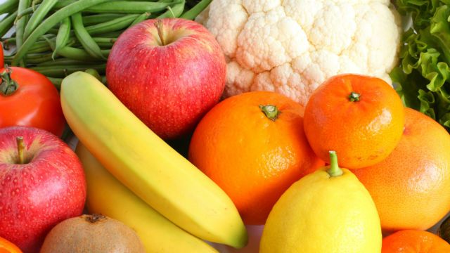 Fruit and vegetables