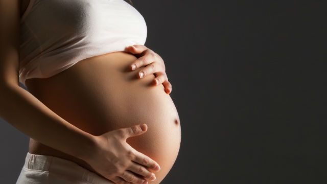 Pregnant belly