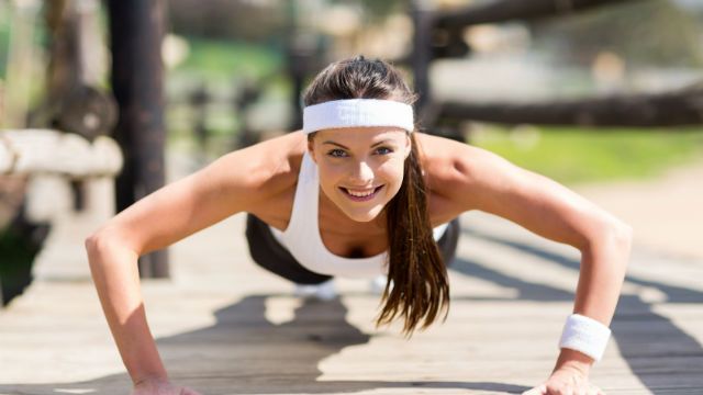healthy woman