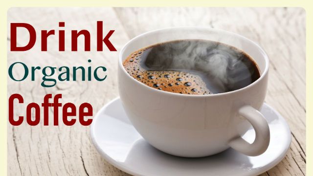 Cup of hot coffee