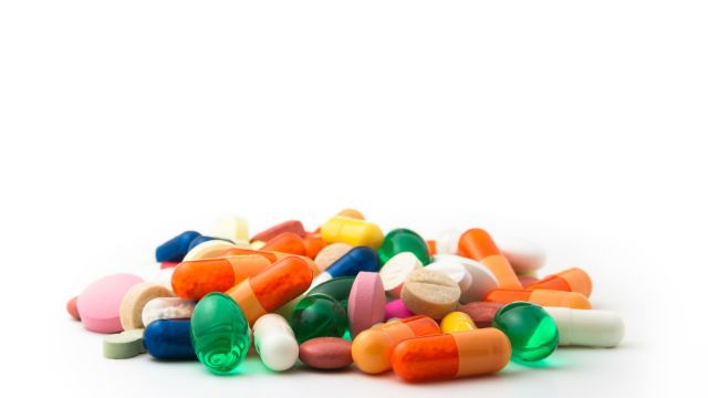 Colorful pills