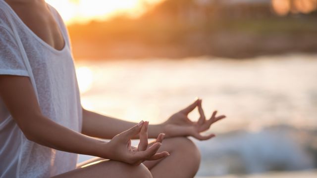 Lotus pose