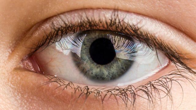 teenager eye macro