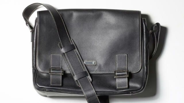 man purse black