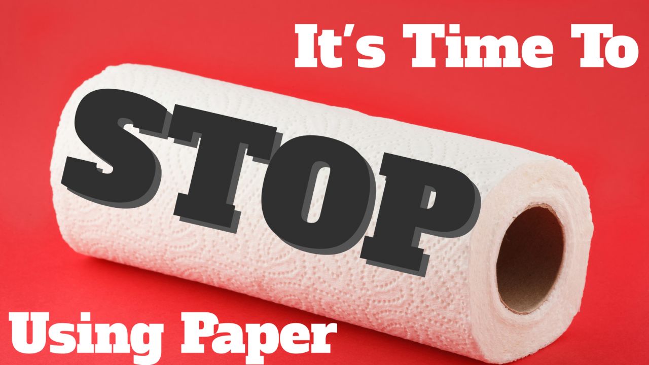 3 Reasons to Stop Using Paper Towels (How To Do It)
