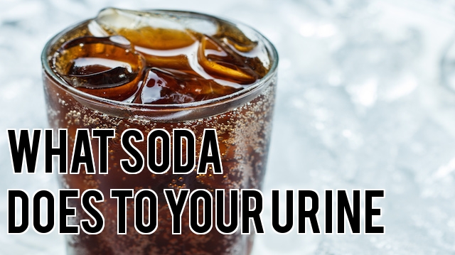 If You Drink Soda You May Be Spilling These 3 Things into Your Urine