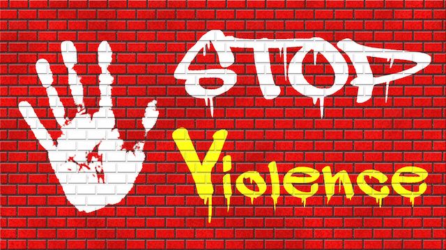 no violence or aggression