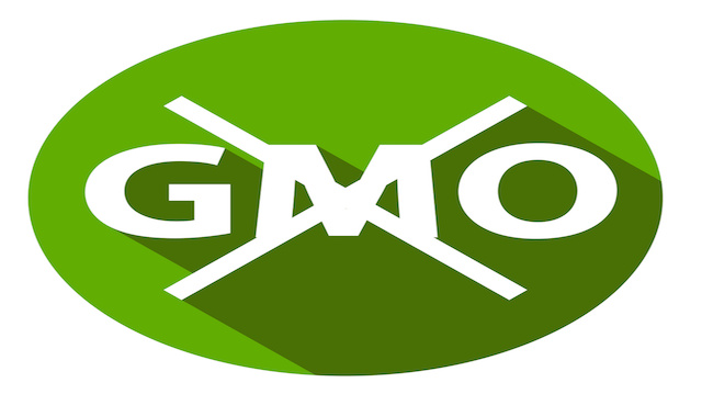 Editable GMO-free flat sign