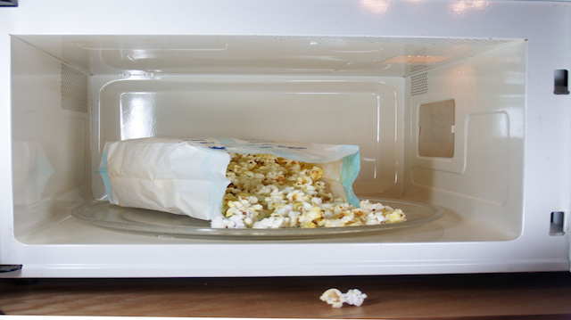 Popcorn In Microwave