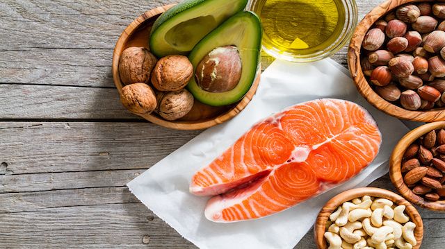 Selection of healthy fat sources