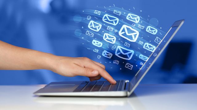 Concept of sending e-mails