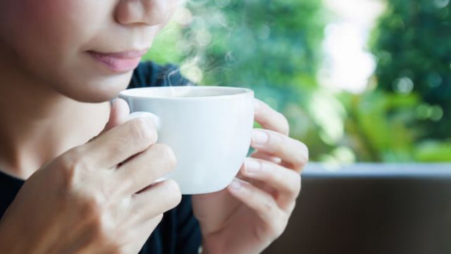 drinking-green-tea