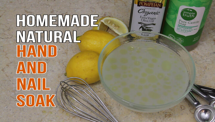 Watch Homemade Hand And Nail Soak