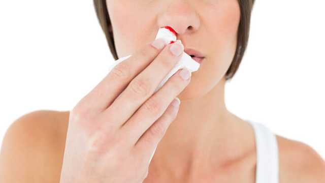 how to stop a nosebleed