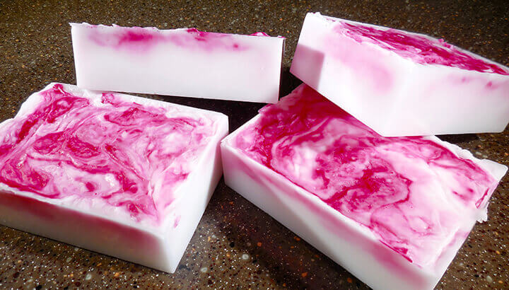3 Ingredient Candy Cane Peppermint Soap Photo 8