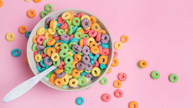 Get rid of food in your pantry like cereal