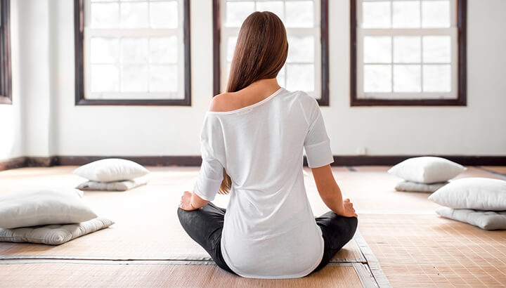 Meditation and yoga can help combat stress