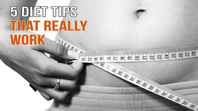 Diet tips that really work
