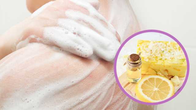 Lemon soap jelly
