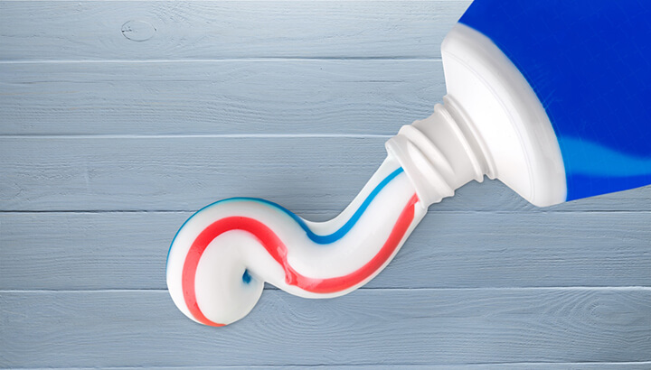 Store-bought toothpaste may contain flouride, which has been linked to many health issues.