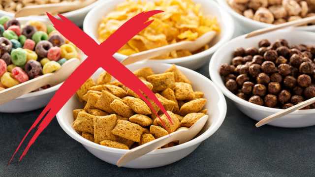 Dry cereals you should avoid