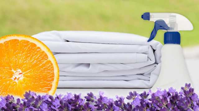 Homemade linen spray