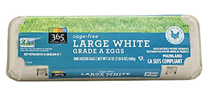 365 Cage-Free Eggs