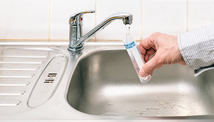 Test your tap water yourself to find out what's in it.