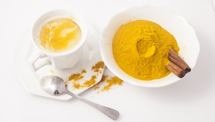 Chronic pain sufferers may find relief from golden milk.