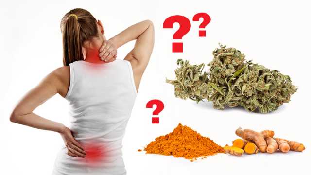 Turmeric and weed for pain