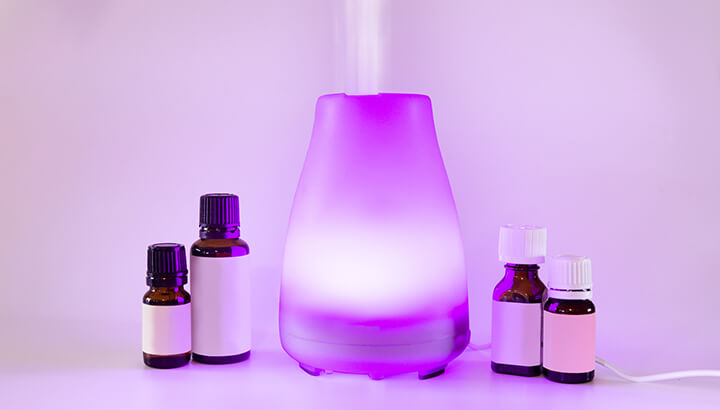 Use only trusted essential oils in a diffuser.