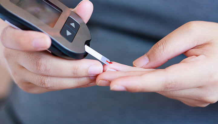 A blood sugar test can can help screen for the skinny-fat condition.