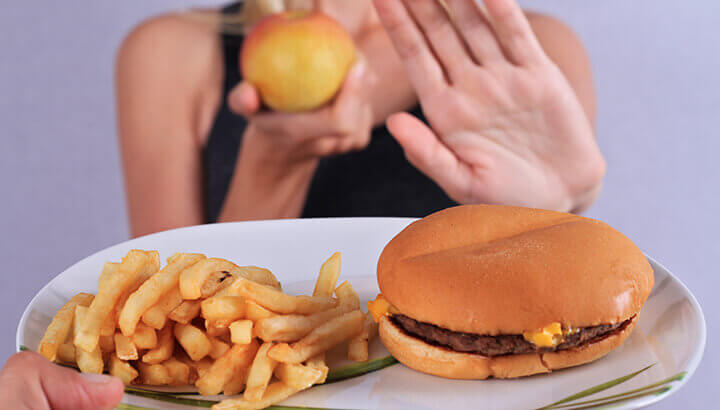 Bipolar disorder can be triggered by junk foods that are high in trans fats and sugar.