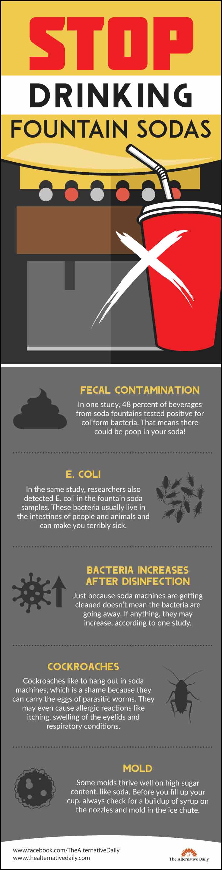 Gross Reasons To Stop Drinking Fountain Soda