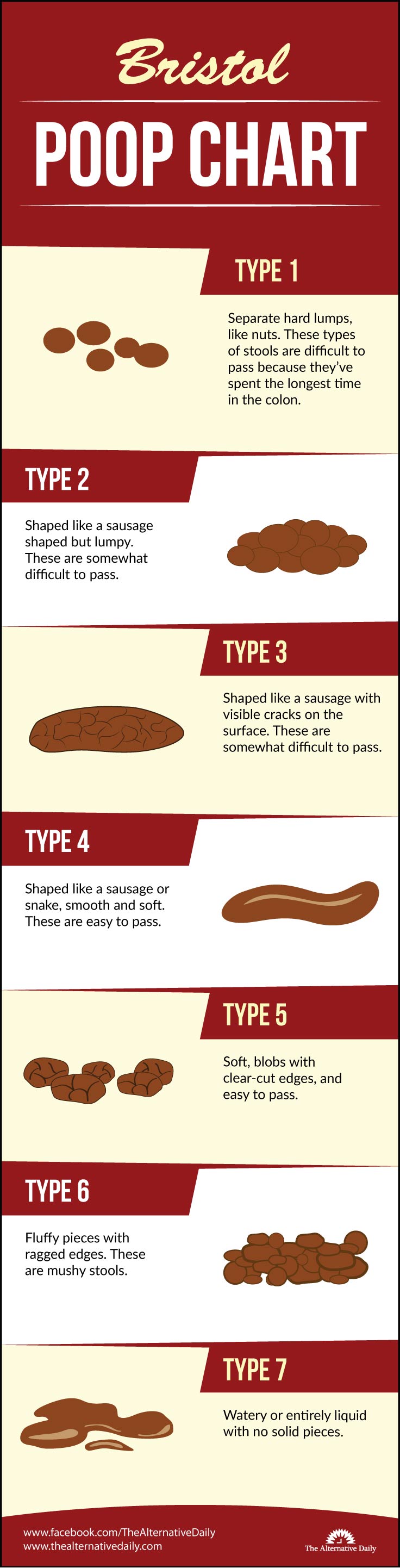 Bristol Poop Chart Which Of These 7 Types Of Poop Do You Have?