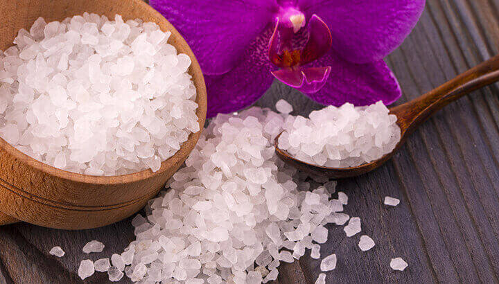 A detox bath with Epsom salts can draw toxins out of the body.