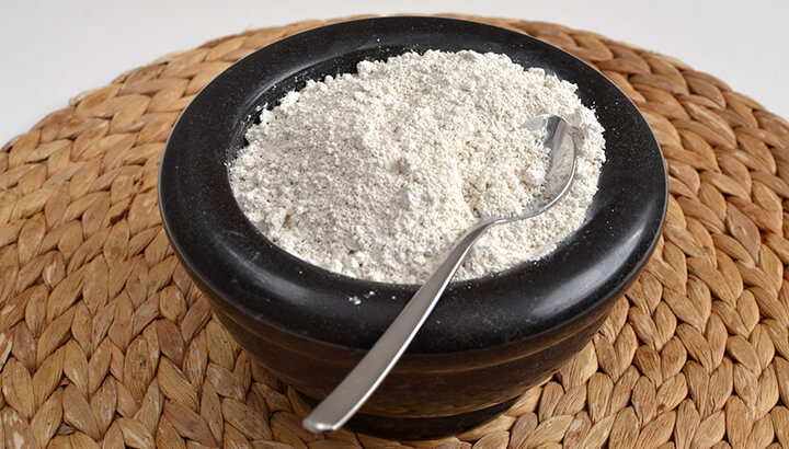 Diatomaceous earth can replenish silica and flush toxins out of the body.