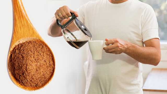 Add cinnamon to coffee every morning