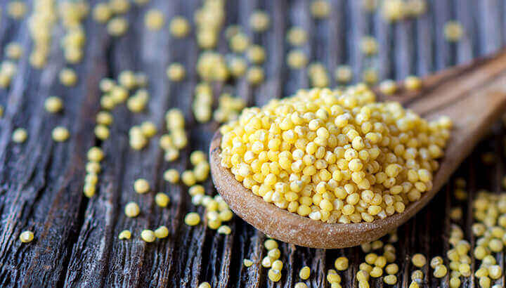 The Bible mentions millet, an ancient grain that's naturally gluten-free.